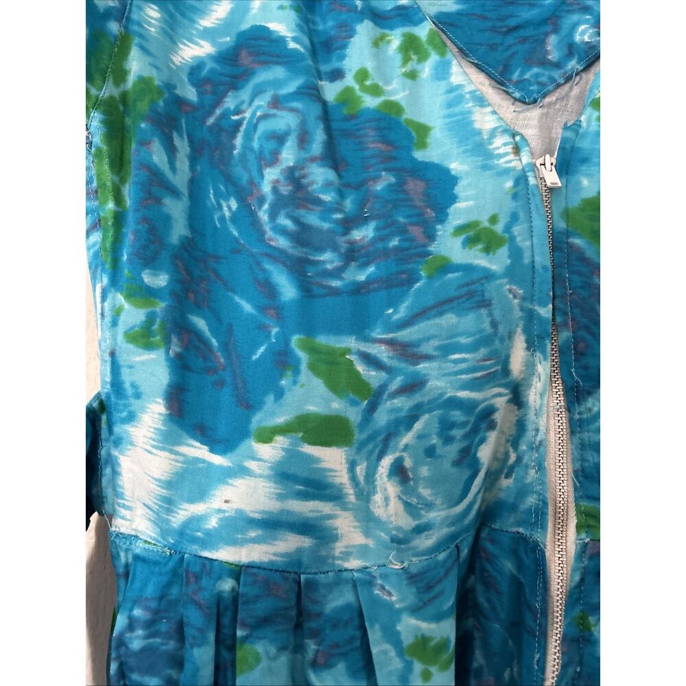 Gorgeous 1950s SUZY PERETTE New Look Floral Fit Flare Dress Small Read - Picture 10 of 16